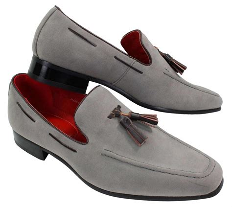 Men's Luxury Suede Loafers & Slippers .